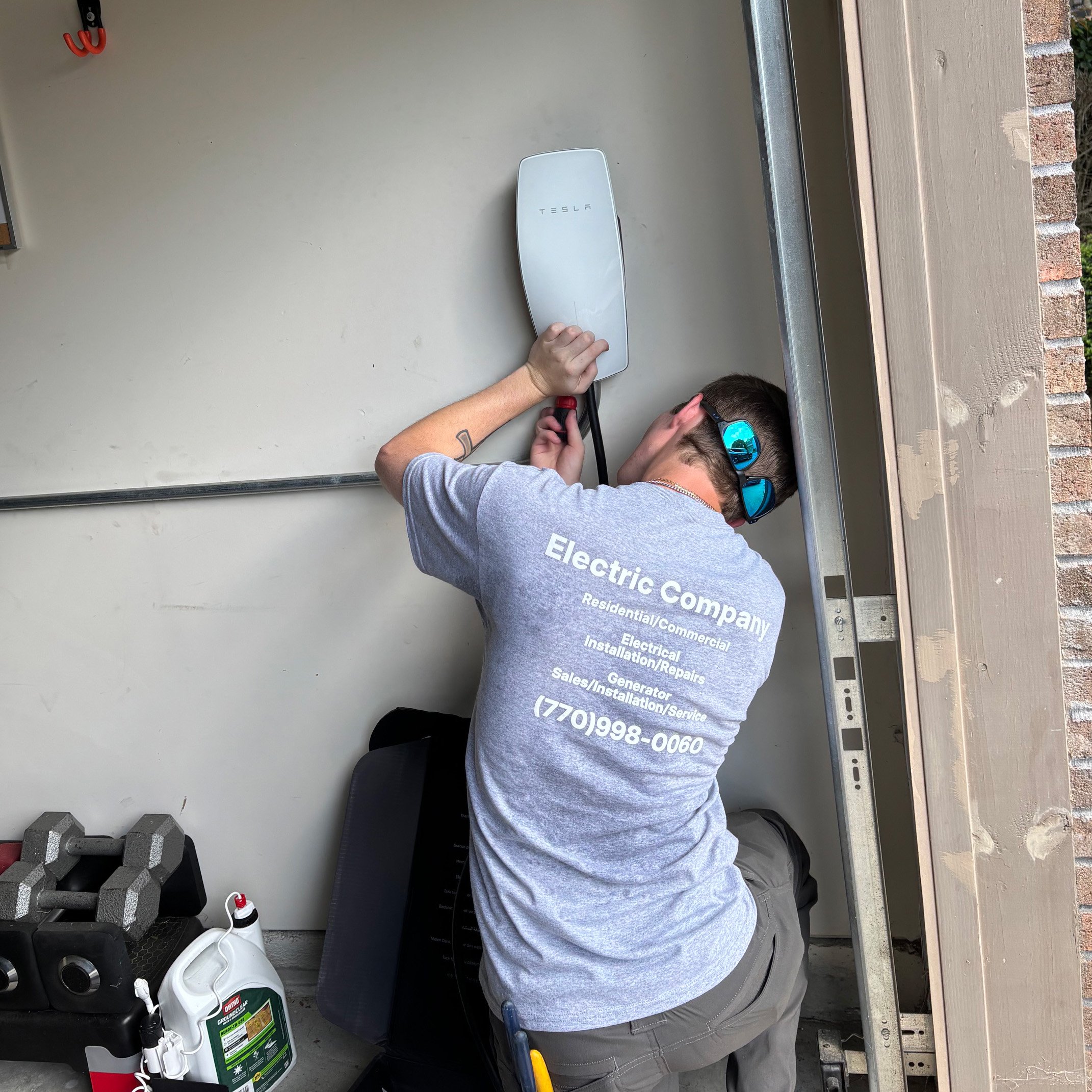 ev charging installation in Marietta GA